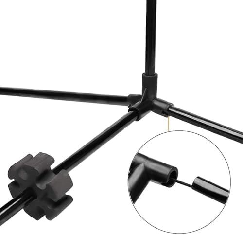 ست تور مینی تنیس Aoneky 10ft/18ft، پایه قاب فلزی و توری نایلونی قوی - تور بدمینتون تنیس قابل حمل PikckleBall برای کودکان و نوجوانان جوان 3M 6M در فضای باز Image