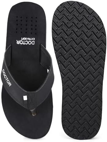 دمپایی DOCTOR EXTRA SOFT Ortho Care دمپایی ارتوپدی و دیابتی Super Fit Comfort Doctor دمپایی، دمپایی دکتر، دمپایی دمپایی، اسلاید و دمپایی هاوس برای مردان D-24 Image