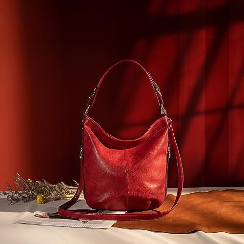 کیف دستی زنانه مونتانا West Hobo کیف های بزرگ و کیف های دستی با گل میخ و بند کراس بادی Image