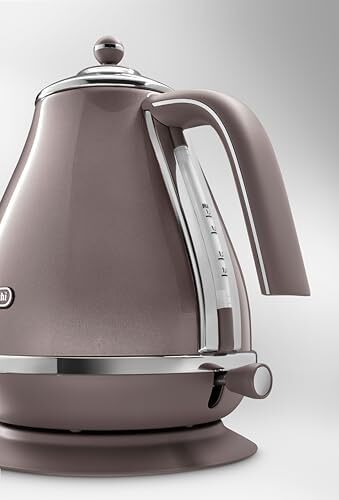 کتری استیل De'Longhi مدل 0210110165 Icona Metallics KBOT3001.PK، به ابعاد 275mm x 190mm x 240mm، رنگ صورتی/بنفش Image