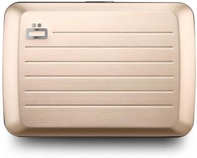 کیف پول هوشمند آلومینیومی V2 - گیره فلزی - نگهدارنده کارت مسدود کننده RFID - دارای حداکثر 10 کارت و اسکناس Image