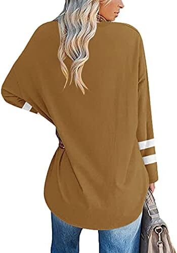 تی‌شرت زنانه یقه گرد/ویژه زنانه زنانه نیم‌آستین تی‌شرت‌های بیسبال سایز بزرگ تاپ‌های تونیک Image