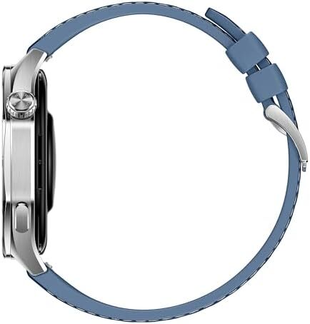 ساعت هوشمند HUAWEI WATCH GT5 با قطر 46 میلیمتر، عمر باتری تا 14 روز، طراحی تیز و مدرن، ردیابی سلامت، سازگار با iOS و Android، 3 ماه خدمات HUAWEI Care+، آبی Image