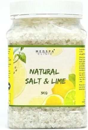 نمک حمام طبیعی و آهک Medspa 3 کیلوگرم - نمک حمام طبیعی - بهترین برای خواب خوب - آرامش بخش - آرام بخش - مراقبت از بدن - زیبایی - رایحه درمانی