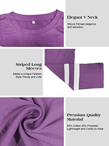 تی‌شرت زنانه یقه گرد/ویژه زنانه زنانه نیم‌آستین تی‌شرت‌های بیسبال سایز بزرگ تاپ‌های تونیک Image