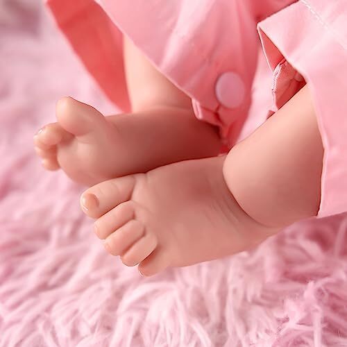 BABESIDE Reborn Baby Dolls, 20Inch Soft Cute-Realistic Baby Doll Girl w/Complete Accessories Real Life Reborn Baby Dolls That Look Real for 3+ Years Old Girls Gifts, Playtime Image