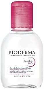 Bioderma - Sensibio H2O - Micellar Water - پاک‌کننده و پاک‌کننده آرایش - احساس طراوت - برای پوست‌های حساس، 3.4 Fl اونس (بسته 1 عددی) Image
