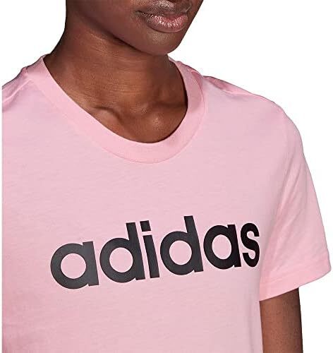 تی شرت با لوگوی باریک زنانه آدیداس Essentials Image