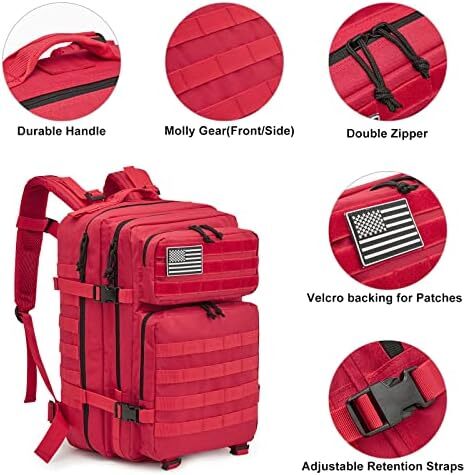 کوله‌پشتی پیاده‌روی تاکتیکی نظامی 40 لیتری G4Free 3 روزه حمله 3 روزه بقا Molle Pack Bug Out کیف کوله‌پشتی ماهیگیری Image