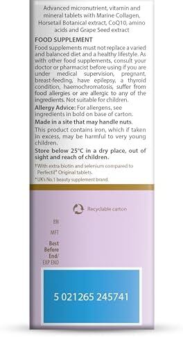 پرفکتیل ویتابیوتیکس پلاس مو، 60 قرص Image