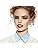 یقه تقلبی 4 تکه بلوز یقه گرد نیم پیراهن جداشدنی یقه دیکی تاپ یقه کاذب برای لباس های دخترانه زنانه Thumbnail