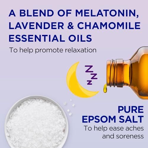 نمک حمام اپسوم دکتر تیل - ملاتونین، 1.36 کیلوگرم Image