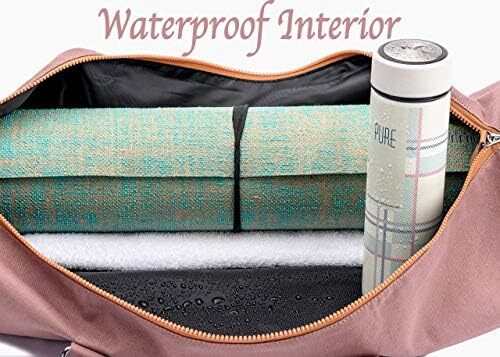 کیف تشک یوگا Monipathos - کیف، کیف یوگا، کیف های زنانه، مرد یوگا، زن یوگا، دسته های تمام اندازه تشک یوگا، کیف های زنانه، کیف های تشک یوگا، کیف حمل تشک یوگا، بوم پنبه ای، داخلی ضد آب Image