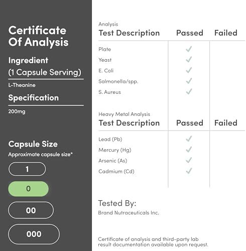 مکمل های دو چوب L-Theanine - 120 کپسول 200 میلی گرمی Image