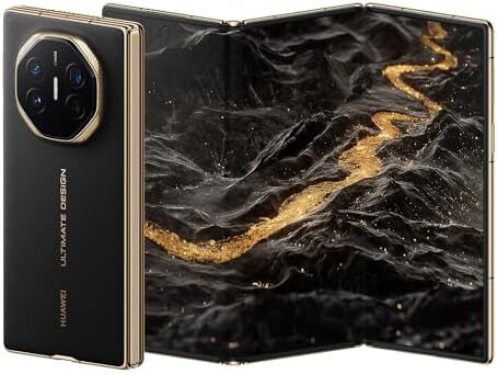 هواوی میت ایکس | طراحی نهایی طراحی فوق‌العاده باریک تاشو، ۱۶ گیگابایت + ۱ ترابایت، دوربین فوق‌العاده با دیافراگم XMAGE، نمایشگر ۱۰.۲ اینچی با وضوح بالا HUAWEI X-True + چندین نمایش در یک، مشکی + هدایا Image