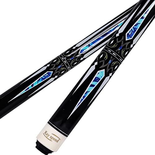 چوب استخر ری اسپید با قاب سخت چوب استخر حرفه ای بیلیارد 19/20 اونس استیک Image