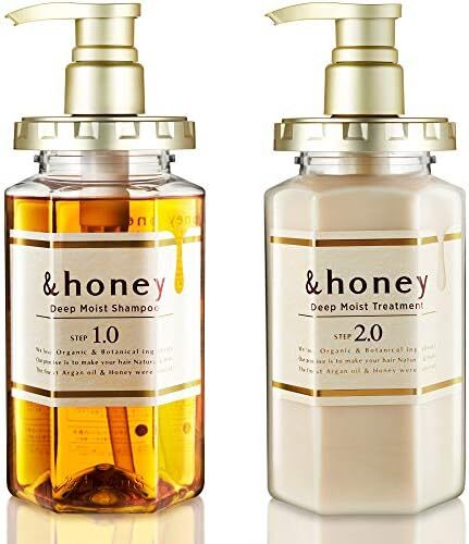 مجموعه شامپو و حالت دهنده &honey مراقبت ارگانیک مو و پوست سر برای پاکسازی و آبرسانی شدید - شستشو و محافظت با افزایش رطوبت - ایده آل برای صاف، مجعد، فر، وز، درمان شده، کلنگ