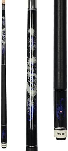 چوب استخر CUEELF، چوب بیلیارد کیو با محفظه سخت شفت کم انحراف چوب بیلیارد حرفه ای بیلیارد کیوس چوب 19.5-21 اونس Image