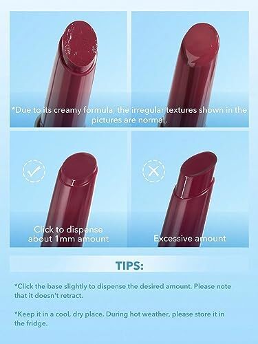 آرایش SHEGLAM - Pout-Perfect Shine Lip Plumper - Moisturizing Plumping Solid Lip Glass Non-Purishing (First Crush) Image