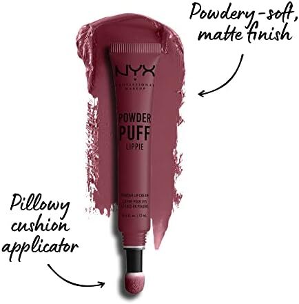 NYX PROFESSIONAL MAKEUP Powder Puff Lippie Lip Cream Moody 07 Image