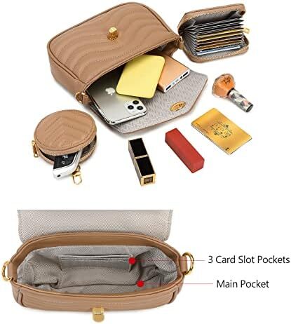 کیف زنانه جیهان جیهان بادی جیهان کیف دستی شانه ای طرح دار کیف کوچک Image