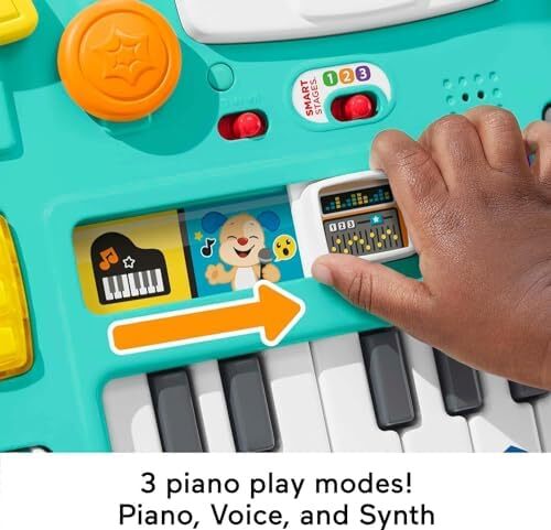 Fisher-Price Laugh & Learn Mix & Learn DJ Table, Musical Learning Toy for Baby & Toddler Image