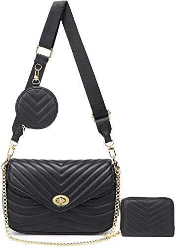 کیف زنانه جیهان جیهان بادی جیهان کیف دستی شانه ای طرح دار کیف کوچک Image