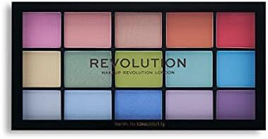 Makeup Revolution، پالت سایه چشم Reloaded، Sugar Pie، 15 سایه، 16.5 گرم Image