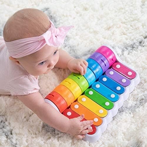 Fat Brain Toys FA281-1 Piano Toy, Multicolor Image