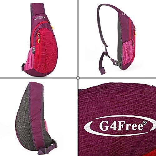 G4Free Sling Small Bags Shoulder کوله پشتی بسته قفسه سینه کیف کراس بادی کوله پشتی Image