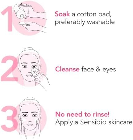 Bioderma - Sensibio H2O - پاک کننده آرایش آب میسلار، 33.4 Fl Oz Image