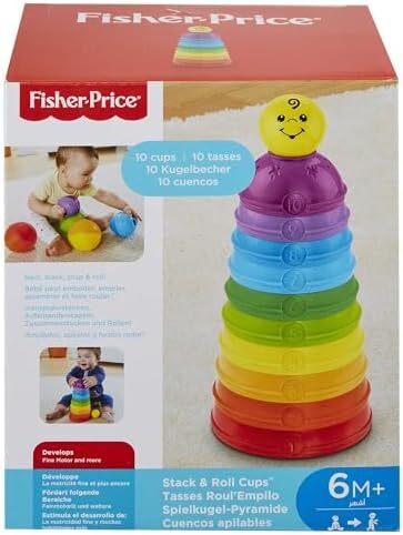 Fisher-Price Stack & Roll Cups Image