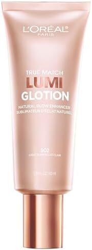لوسیون تقویت کننده درخشندگی طبیعی L'Oréal Paris True Match Lumi Glotion، سبک، 1.35 اونس Image