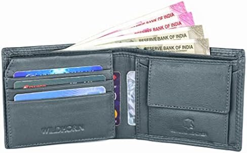 کیف پول مردانه چرمی طبیعی با محافظ WildHorn® RFID Image