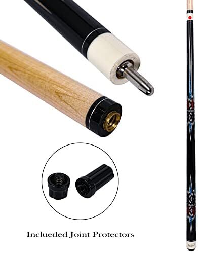 چوب استخر ری اسپید با قاب سخت چوب استخر حرفه ای بیلیارد 19/20 اونس استیک Image