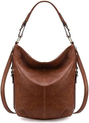 کیف دستی زنانه مونتانا West Hobo کیف های بزرگ و کیف های دستی با گل میخ و بند کراس بادی Image