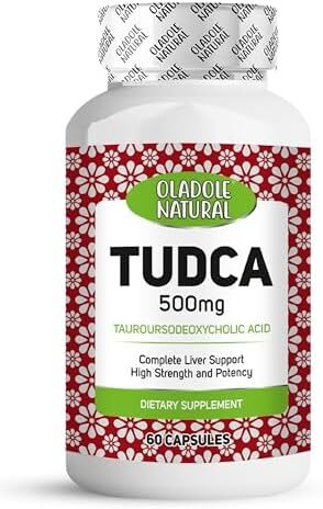 اولادوله طبیعی TUDCA (500mg) - 60 کپسول | اسید تائورورودوکسیکولیک برای افزایش تولید صفرا، بهبود هضم و حمایت از سیستم ایمنی | حمایت از عملکرد بهینه کیسه صفرا، کبد و کلیه
