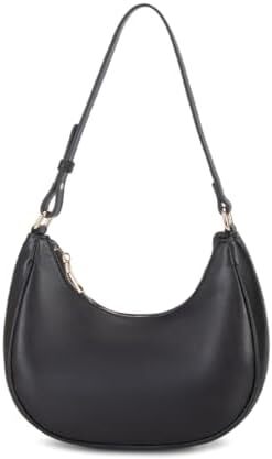 کیف‌های شانه‌ای زنانه CYHTWSDJ، کیف دستی مینی کلاچ مدل Hobo Tote با زیپ بسته Image