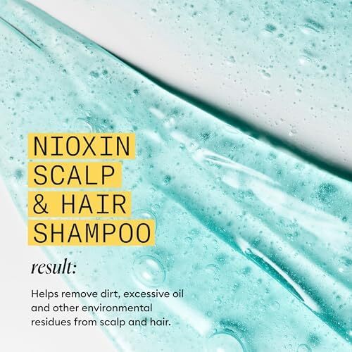 شامپو و نرم‌کننده Nioxin System 1، مناسب موهای طبیعی با نازک شدن کم، شامل پمپ، 33.8 اونس مایع (بسته‌بندی ممکن است متفاوت باشد) Image