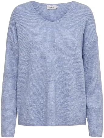 پلیور زنانه ONLCAMILLA V-Neck L/S PULLOVER KNT NOOS