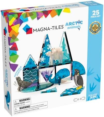 مجموعه 25 تکه Magna Tiles® Animals Arctic