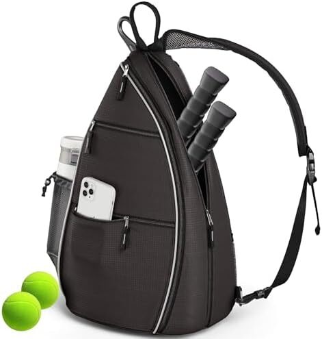 کیف زنجیر Funito - کوله پشتی کراس بادی برای پیکلبال، تنیس، راکتبال و مسافرت برای مردان و زنان