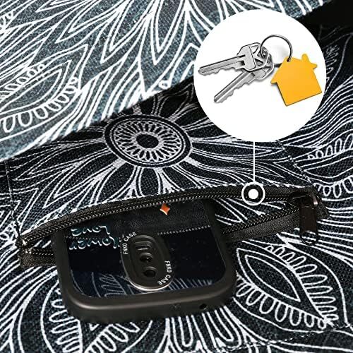 کیف مت یوگا چاپ شده مد روز با جیب کناری بزرگ و جیب زیپ دار کیف یوگا بلند و مناسب تشک های بزرگ - دارای لوازم جانبی یوگا بیشتر Image