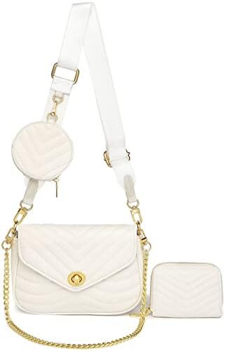 کیف زنانه جیهان جیهان بادی جیهان کیف دستی شانه ای طرح دار کیف کوچک Image