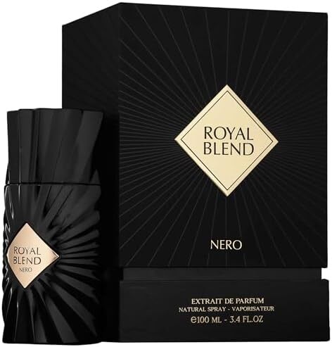 French Avenue By Fragrance World - Royal Blend Nero - Extrait de Parfum - Perfume For Men, 100ml