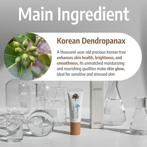 کرم دور چشم rootree Mobitherapy Age-Defy 20g - مراقبت از پوست کره ای، ضد پیری و ضد چروک، K Beauty، مرطوب کننده، مرطوب کننده پوست چشم، از بین برنده لکه های تیره، وگان و بدون خشونت، برای انواع پوست Image