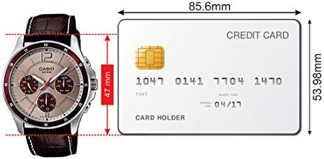 ساعت آنالوگ استیل ضد زنگ کاسیو Image