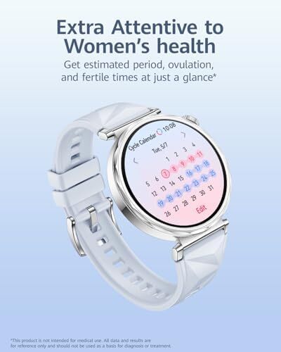 ساعت هوشمند HUAWEI WATCH GT5 با قطر 41 میلی‌متر، عمر باتری تا 7 روز، طراحی با لبه‌های تیز، ردیابی سلامت، سازگار با iOS و Android، 3 ماه خدمات HUAWEI Care+، آبی Image