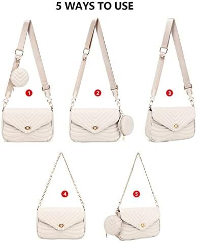 کیف زنانه جیهان جیهان بادی جیهان کیف دستی شانه ای طرح دار کیف کوچک Image