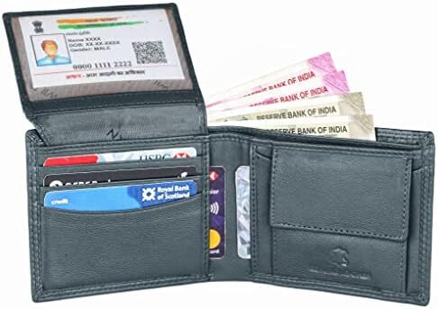 کیف پول مردانه چرمی طبیعی با محافظ WildHorn® RFID Image